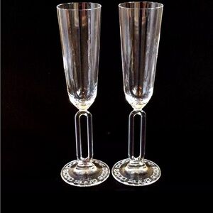 Vintage Riedel 2000 champagne flutes